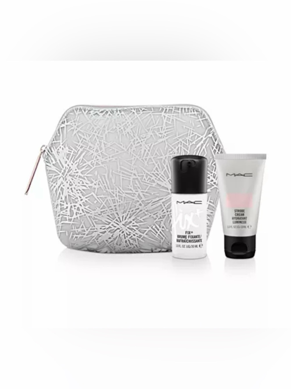 MAC Makeup Gift Set With Prime, Strobe Cream & Bag